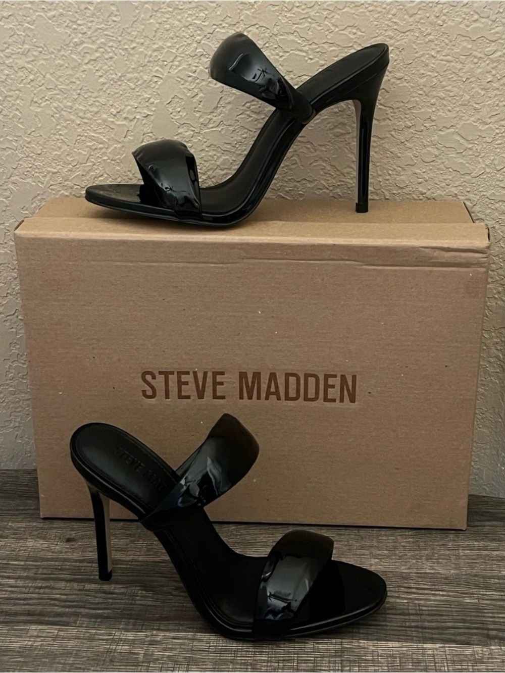 Steve Madden Women's Saturn
Black Color Heels Size-9.5M